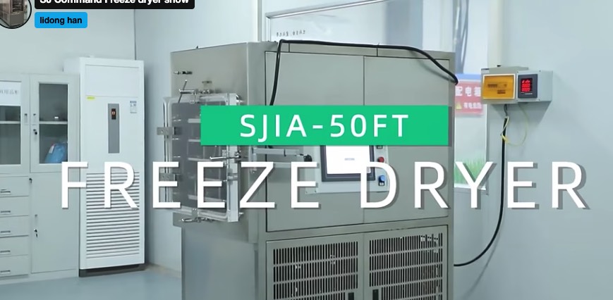SJ Command Freeze dryer show SJ Command 50Ft