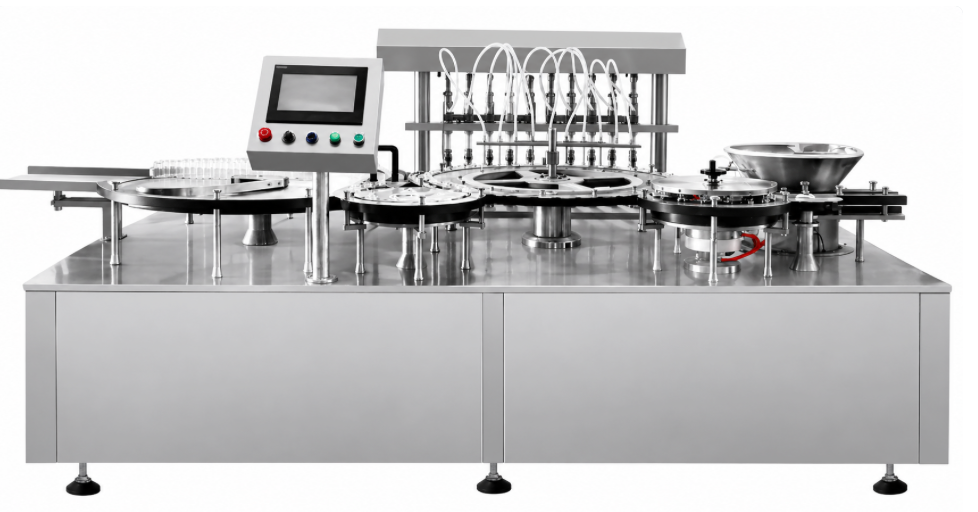 SJ GJ-G Filling and Stoppering Machine — Filling and Capping Machines