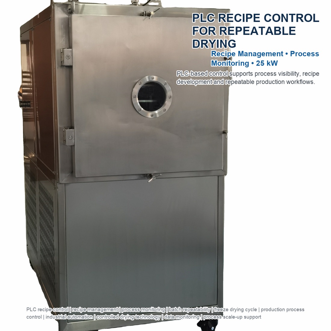 Command SJ-200F(T)-30L PLC control and production lyophilization reference