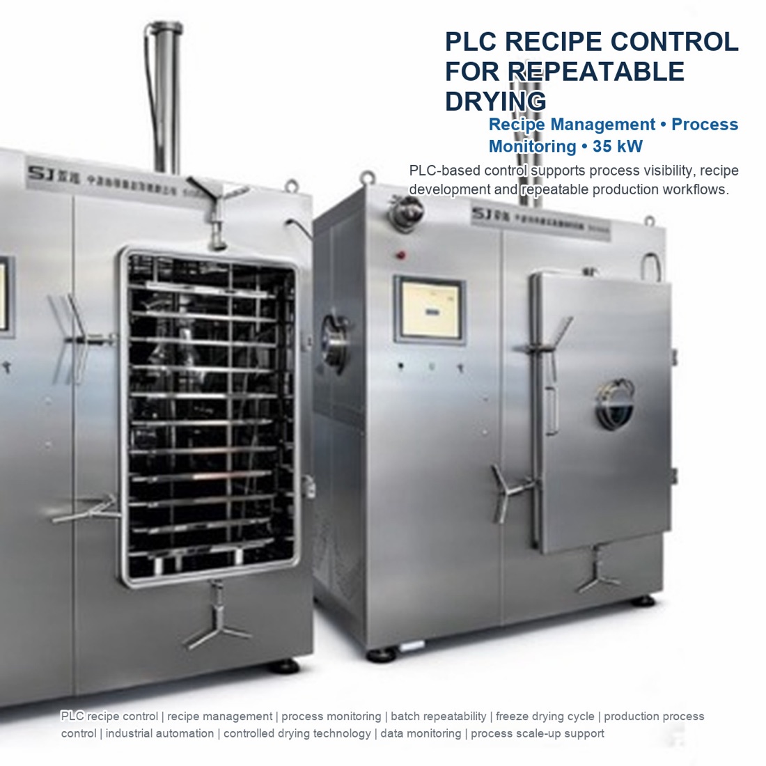 Command SJ-500F(T) PLC control and production lyophilization reference（配置与应用参考 4）