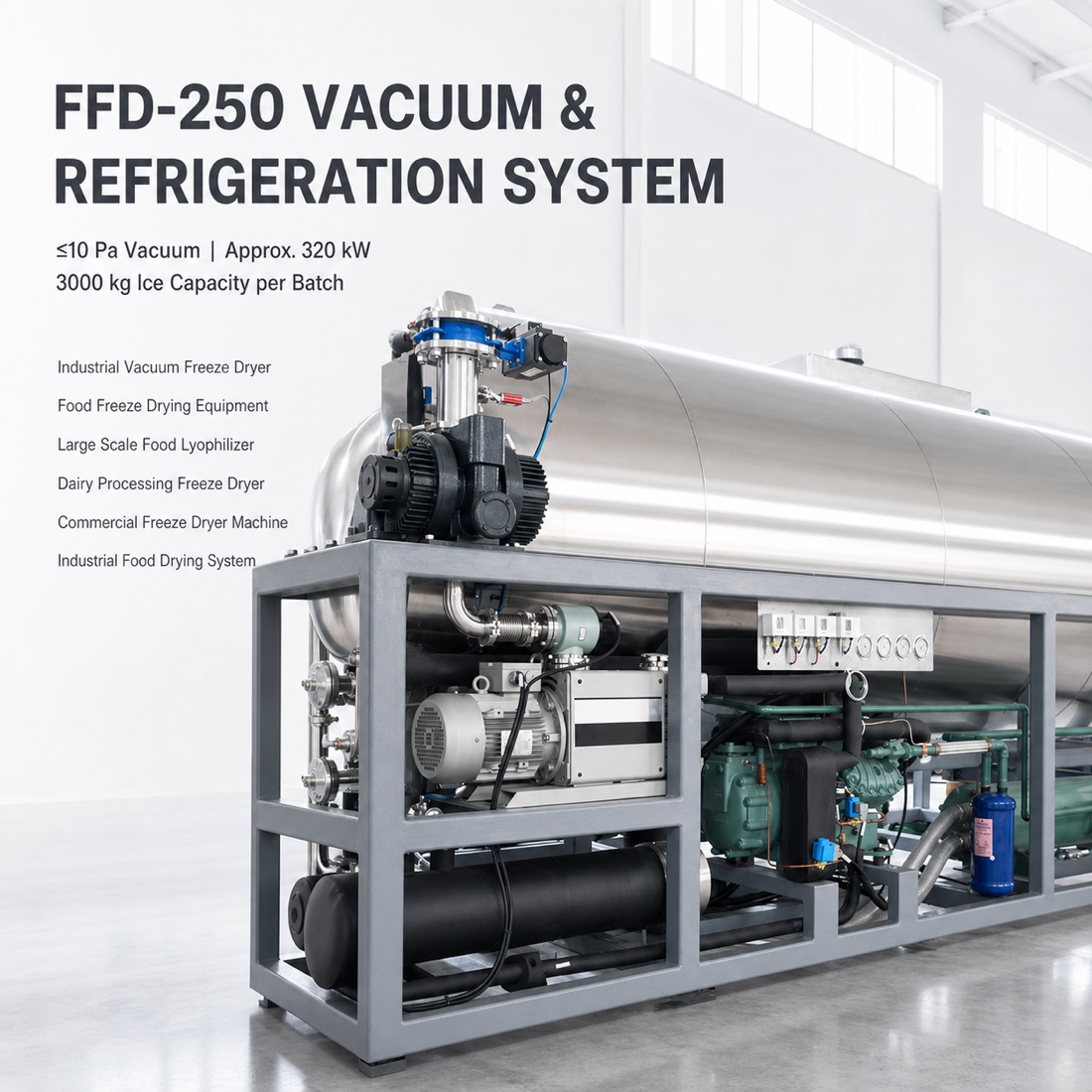 SJ-FFD-250 vacuum and refrigeration system reference（配置與應用參考 4）