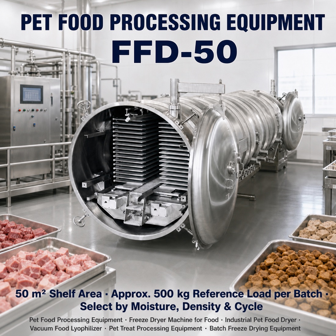 SJ-FFD-50 industrial food freeze dryer selection reference（配置與應用參考 6）